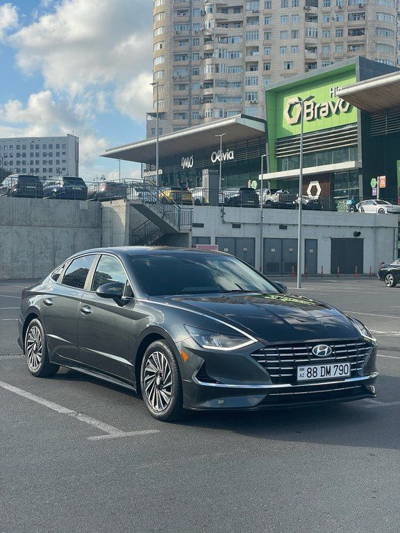 Hyundai Sonata, 2.0 L, 1.62 kWh, 2022 il, 46 000 km 77-JK-136 — Avtomobillər, Bakı (2)