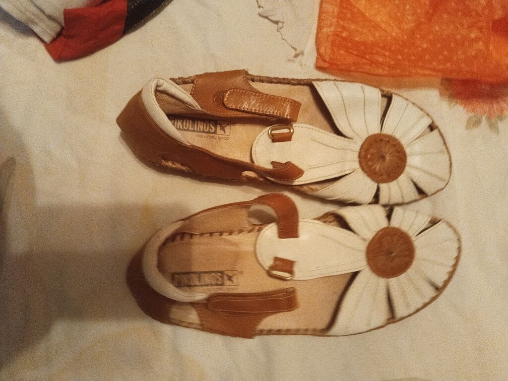 Pikolinos markalı qadın ayaqqabısı. Açıq burunlu, arxası bağlı və üst — Sandal, Xırdalan