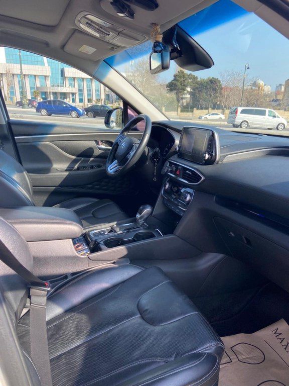 Hyundai Santa Fe, 2.0 L, 2019 il, 147 000 km 77-AT-709 — Avtomobillər, Bakı (9)