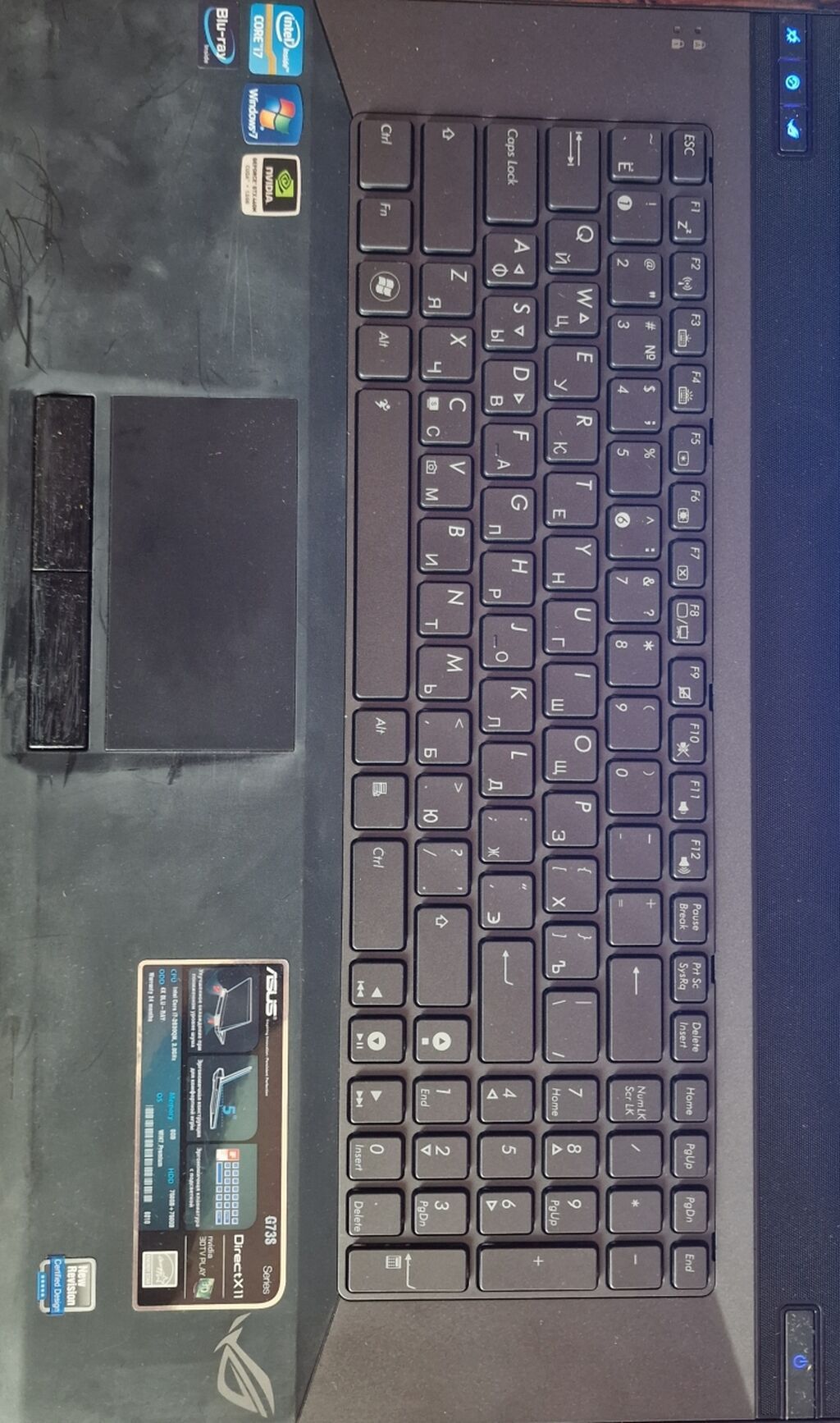 İşlənmiş ASUS ROG, 17.3 Intel Core i7, 1 TB — Asus, Bakı (2)