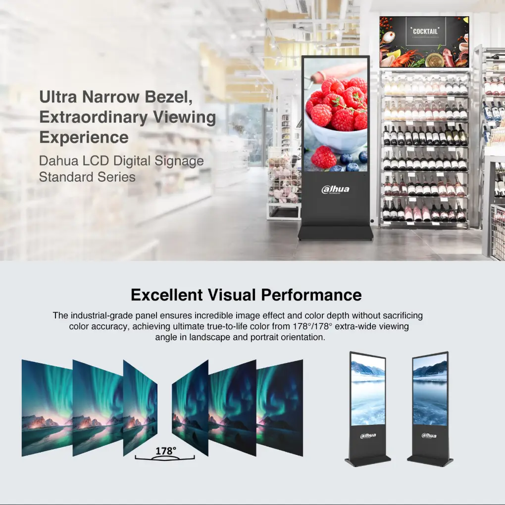 Dahua Interactive panel 55-inch Wall-mounted Digital Signage — İnteraktiv panellər və LED ekranlar, Bakı (3)