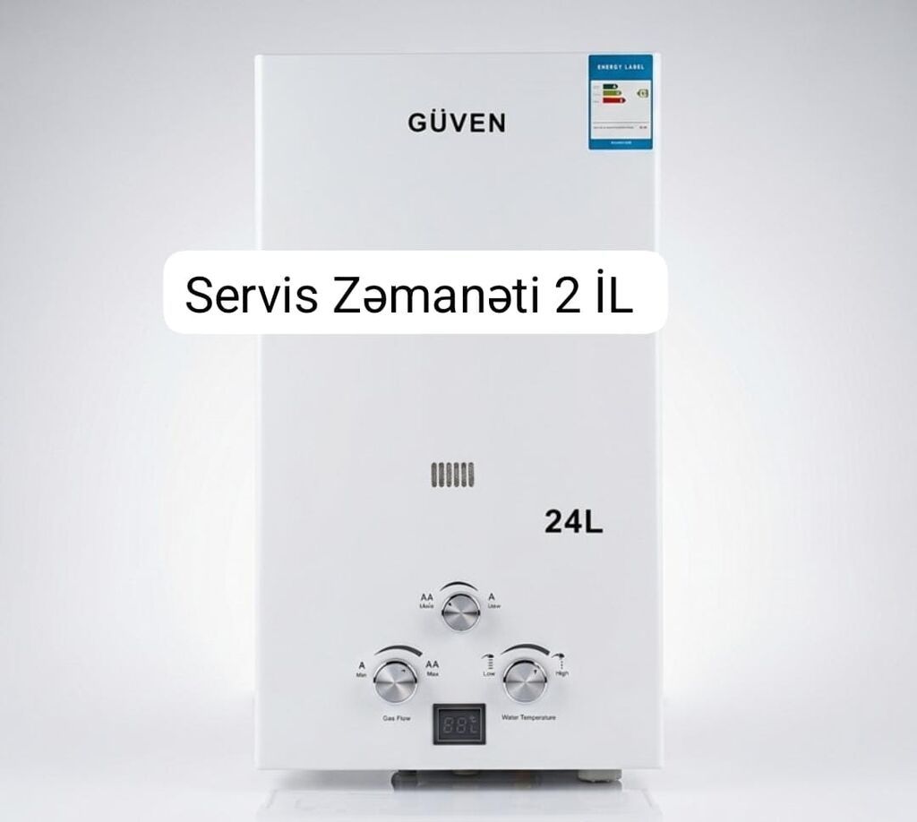 Pitiminutka 24 l/dəq, Yeni, Kredit yoxdur, Pulsuz çatdırılma, Rayonlara çatdırılma — Su qızdırıcılar, Bakı