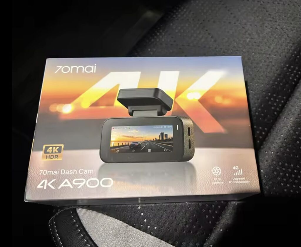 70mai A900 4K Dash Cam – Yeni nəsil iki kanallı avto‑qeyd cihazı + — Video qeydediciləri, Bakı (2)