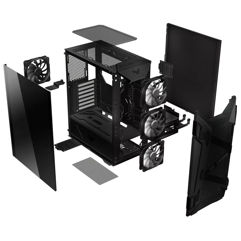 Case ASUS TUF Gaming GT301 Black — Korpuslər, Bakı (8)
