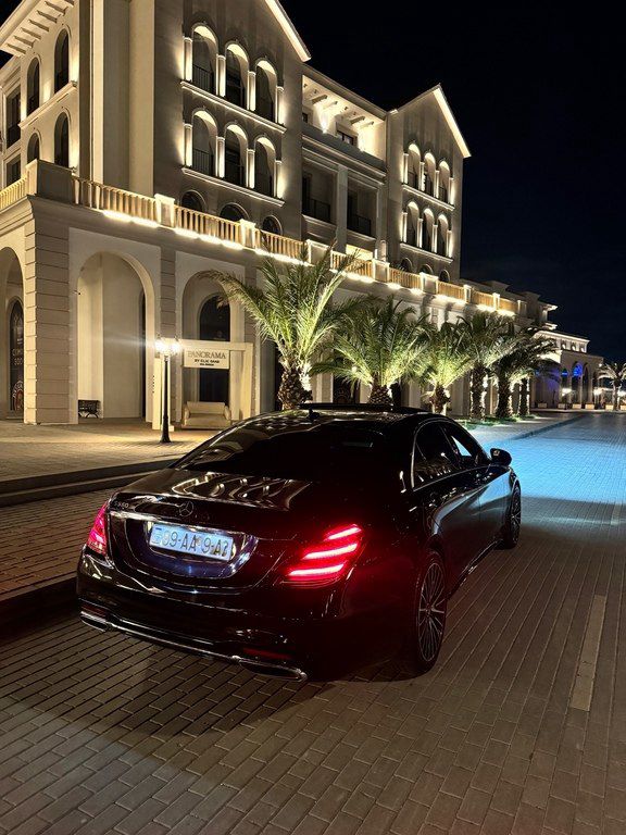 Mercedes S 560, 4.0 L, 2020 il, 129 000 km 99-AA-522 — Avtomobillər, Bakı (3)