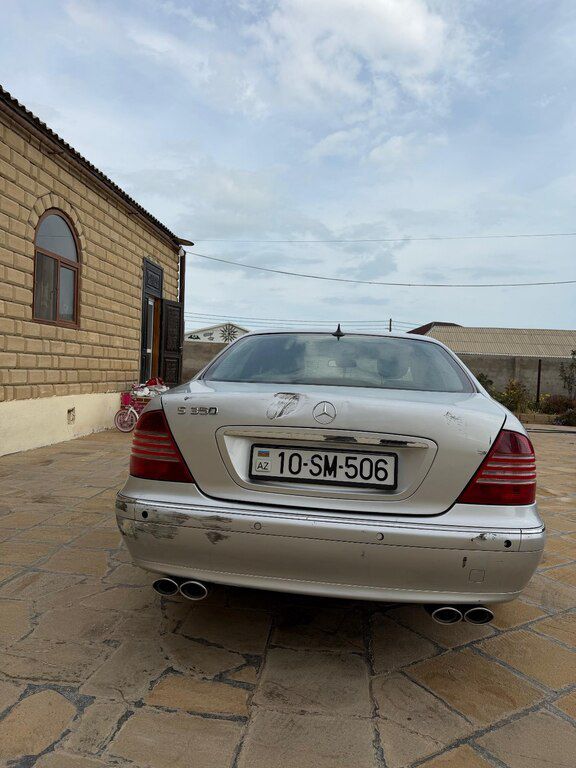 Mercedes S 320, 3.2 L, 1999 il, 314 430 km 10-SM-506 — Avtomobillər, Bakı (5)