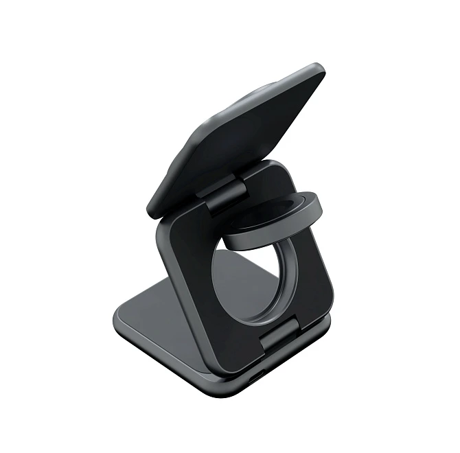 Wireless charger Magssory Fold 3 in 1 for Samsung Midnight (WCH043m) — Telefonlar və qadjetlər, Bakı (6)