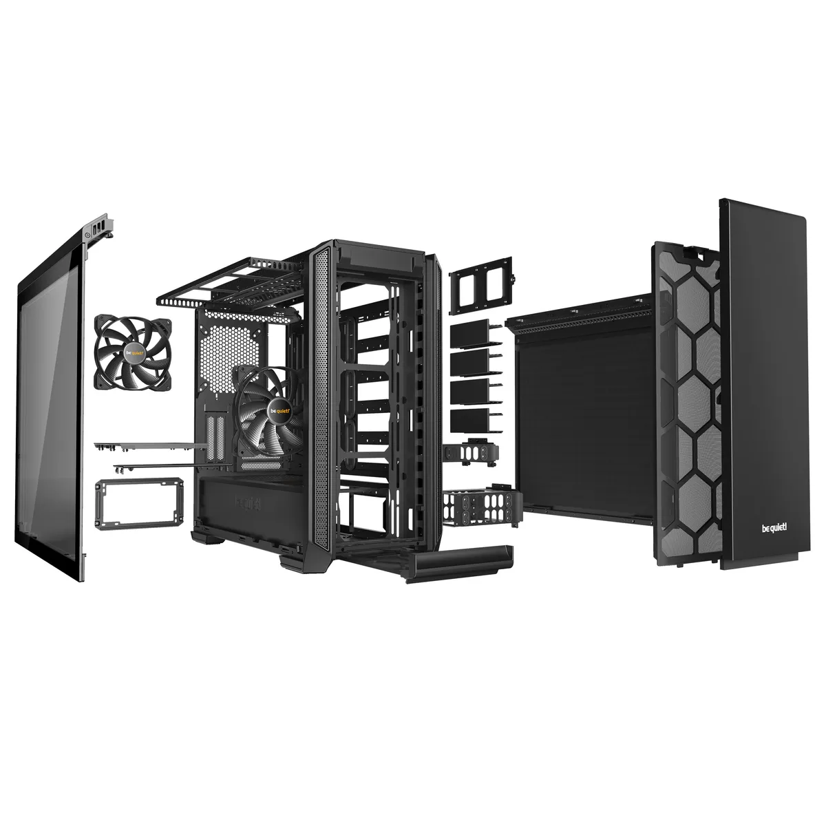 Case be quiet Silent Base 601 Window Black (BGW26) — Korpuslər, Bakı (5)