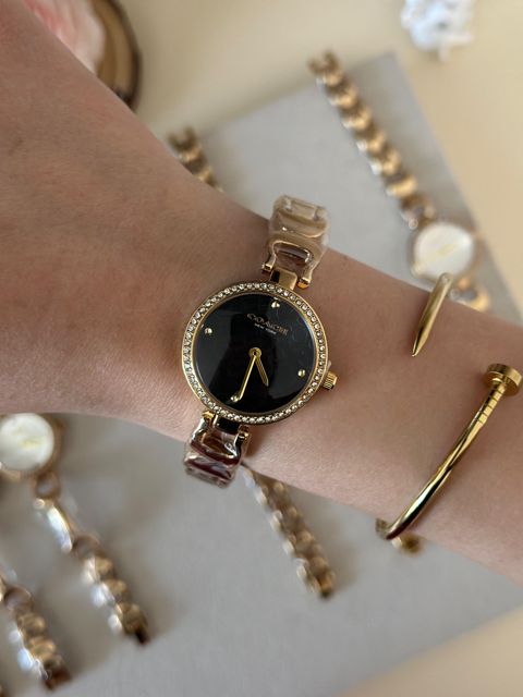 Qadın qol saatı WS 4962 Gold Black — Bakı