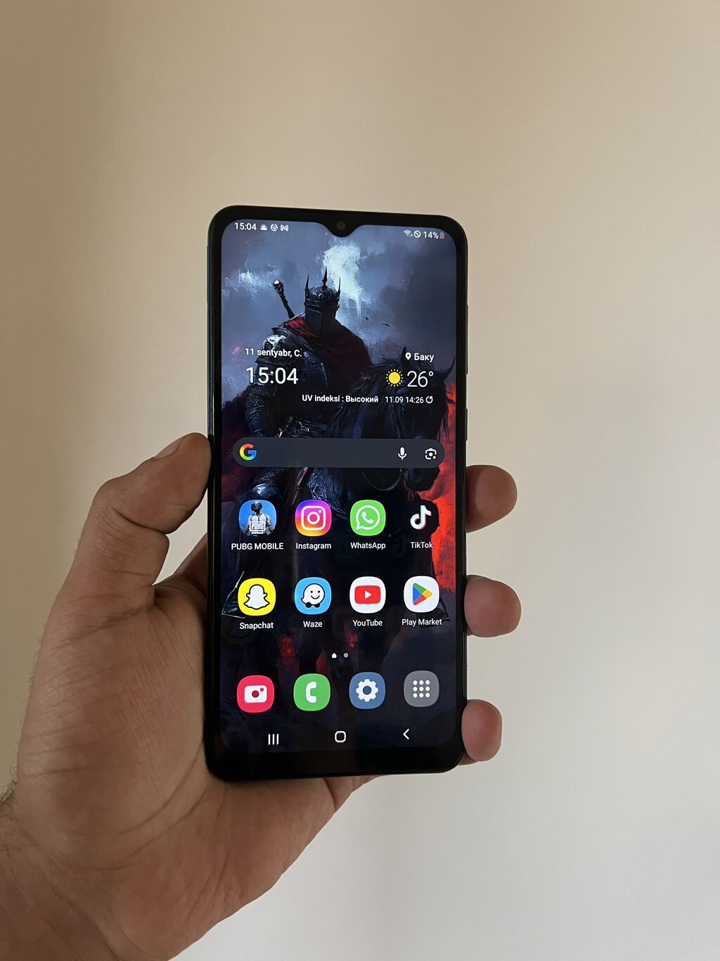 Samsung Galaxy A02, 32 GB, rəng - Mavi, Sensor — Samsung, Bakı (6)