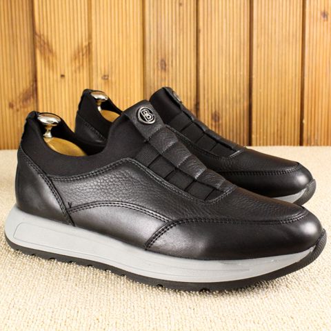 Kişi krosovkası Kamuel Sport 2-90 1990, qara, təbii dəri, ölçü 43 — Bakı