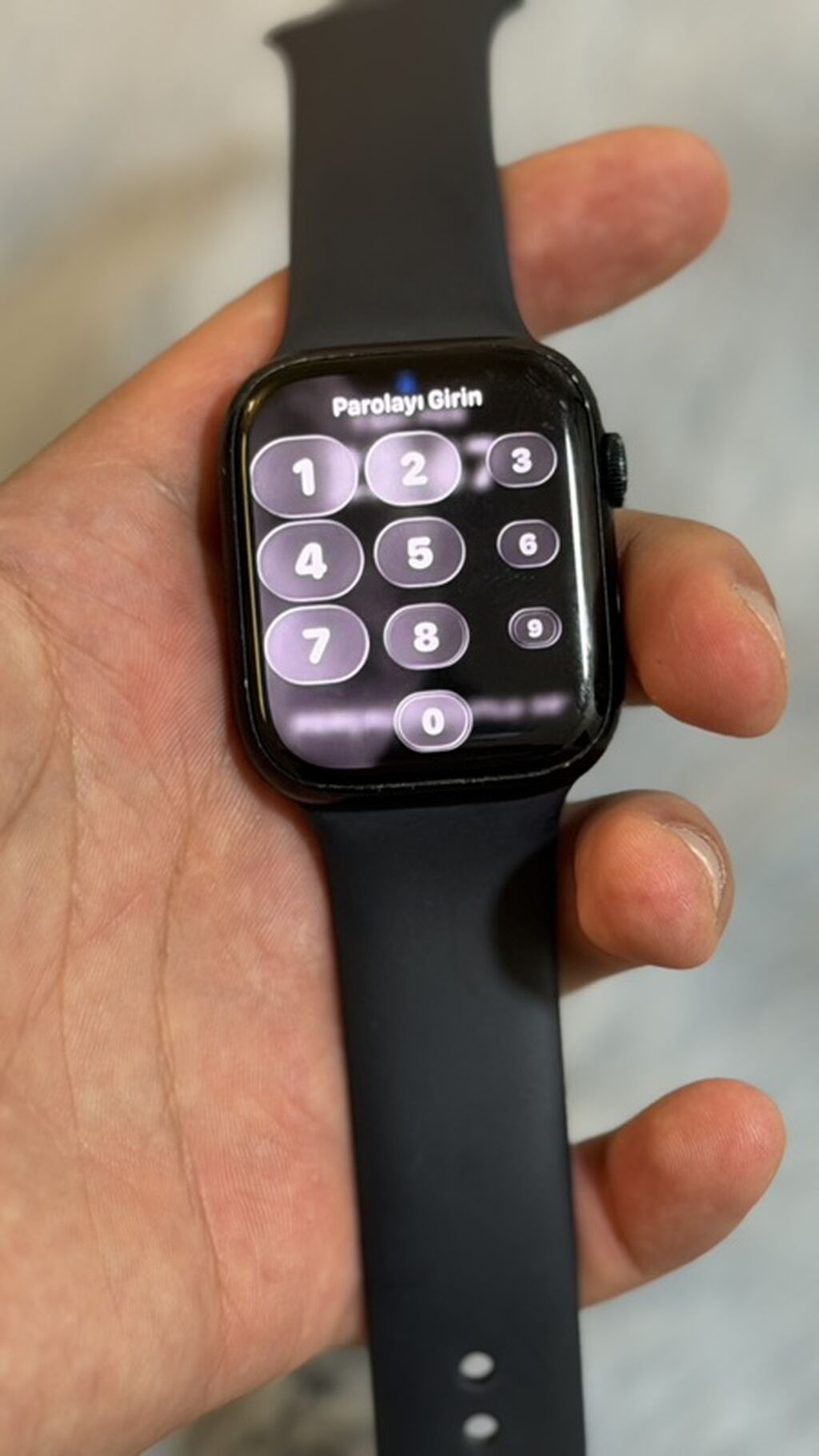 Ağıllı saat – qara rəngli silikon qayışlı, düzbucaqlı sensor displeyli — Ağıllı saatlar, Salyan (4)