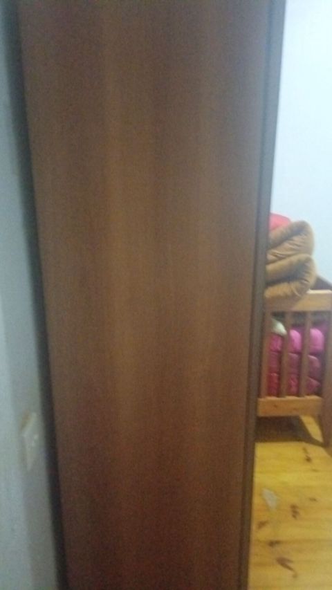 İşlənmiş, 2 qapılı, Güzgülü, Qəhvəyi, Açılan, Düz dolab — Bakı