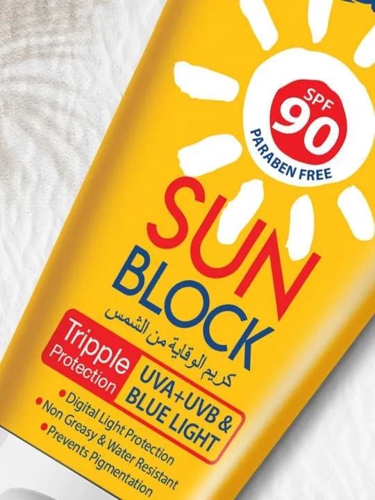 Günəşdən qoruyucu krem Golden Pearl Sun Block SPF90 120 ml — Mallar, Bakı (2)