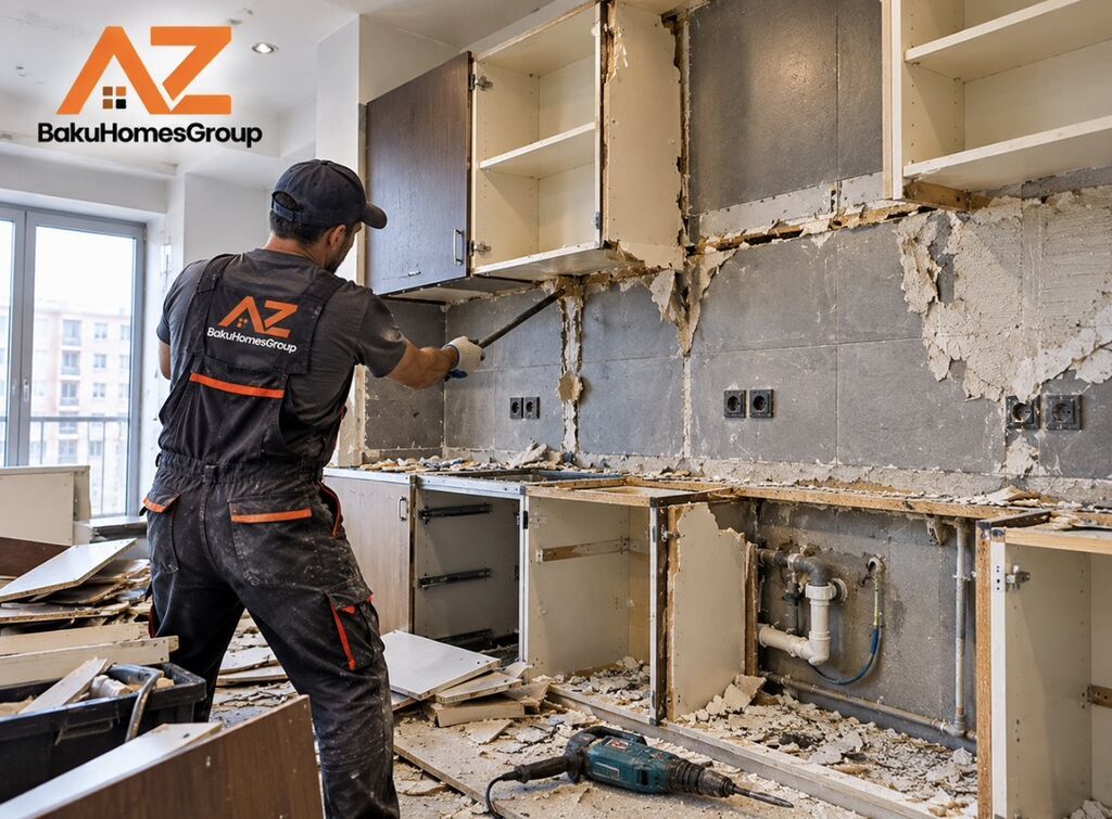 BakuHomesGroup – mənzil və ofislər üçün kompleks təmir–quraşdırma — Təmir xidmətləri, Digah (3)