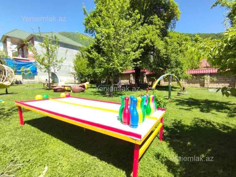 Günlük 3 otaqlı Həyət evi / Villa, 110 m², Qəbələ — Ev, villa, Qəbələ (4)