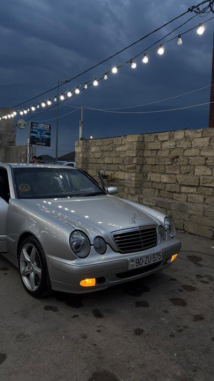 Mercedes E 220, 2.2 L, 2001 il, 310 000 km 90-ZU-575 — Avtomobillər, Bakı (5)