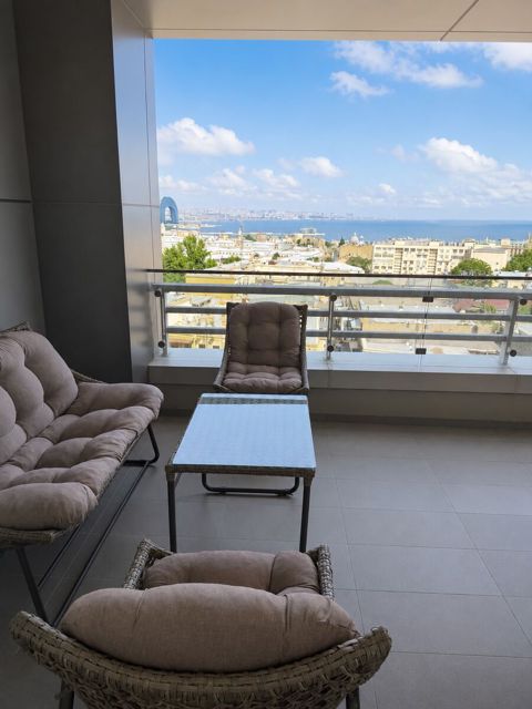 İcarəyə verilir 2 otaqlı yeni tikili 100 m² — Bakı