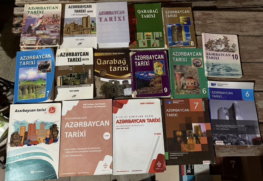 Məktəb və abituriyent hazırlığı üçün müxtəlif fənlərdən dərslik və — Kitablar, Digah (6)