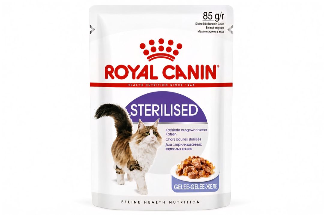 Pişiklər üçün nəm yem Royal Canin Sterilised Jelly 85 q — Mallar, Bakı