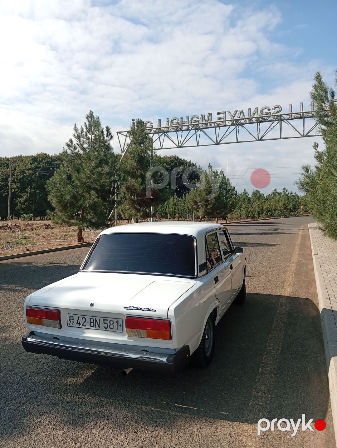 Lada 2107 klassik Sovyet avtomobili, yaxşı vəziyyət, 1700 sm³ 42-BN-581 — Avtomobillər, Masallı (5)