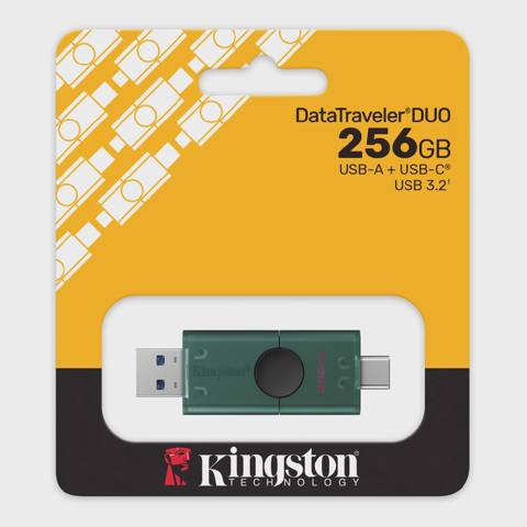 Kingston DataTraveler Duo USB 256GB — Карты памяти