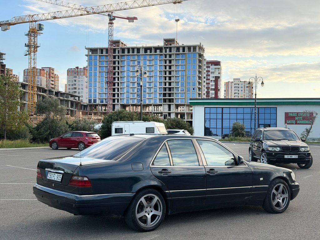 Mercedes S 300, 3.0 L, 1999 il, 520 000 km 50-FL-905 — Avtomobillər, Bakı (6)