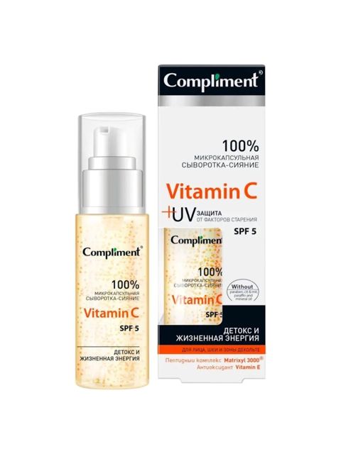 Üz üçün serum Compliment Vitamin C+UV SPF5, 50 ml — Bakı