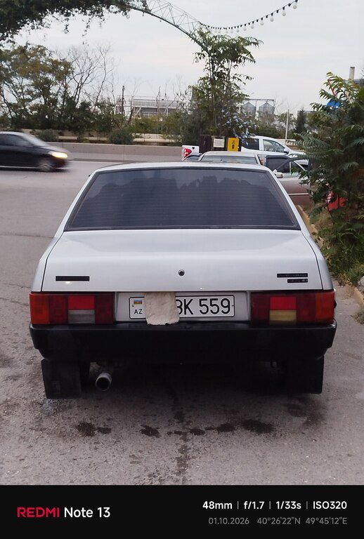 Lada (VAZ) 21099, 1.5 L, 2001 il, 325 000 km — Avtomobillər, Bakı (9)