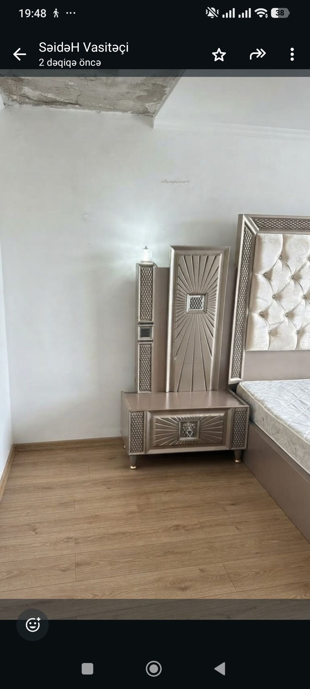 Bazali yataq desti 1250 manat. *Çatdırılma quraşdırılma yaxin — Yataq otağı mobilya dəstləri, Bakı (4)