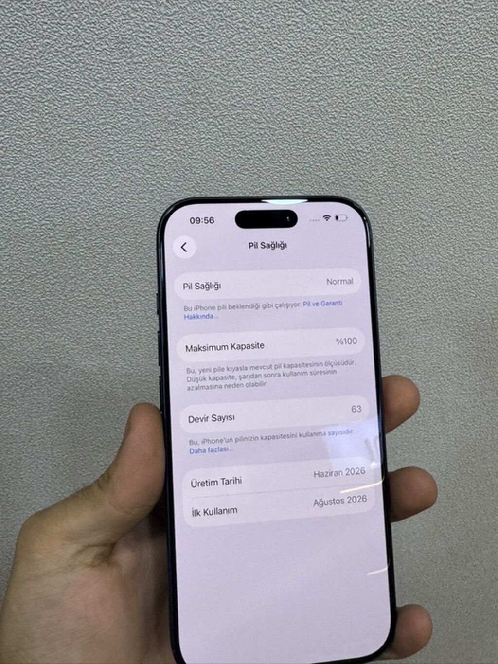 IPhone 17 Pro, 256 GB, Mavi, Face ID — Apple iPhone, Bakı (4)