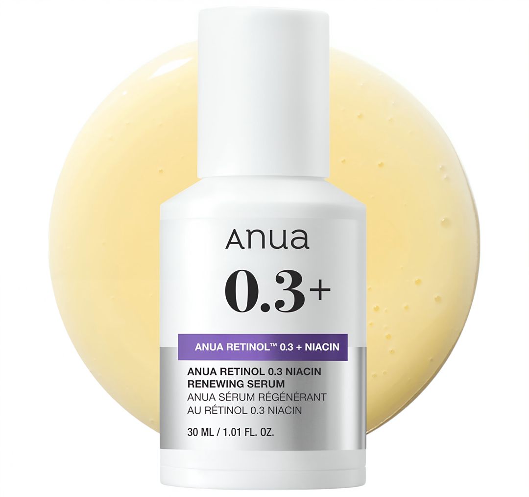Anua Retinol 0.3 Niacin Skin Renewing Serum, 30 ml — Mallar, Bakı