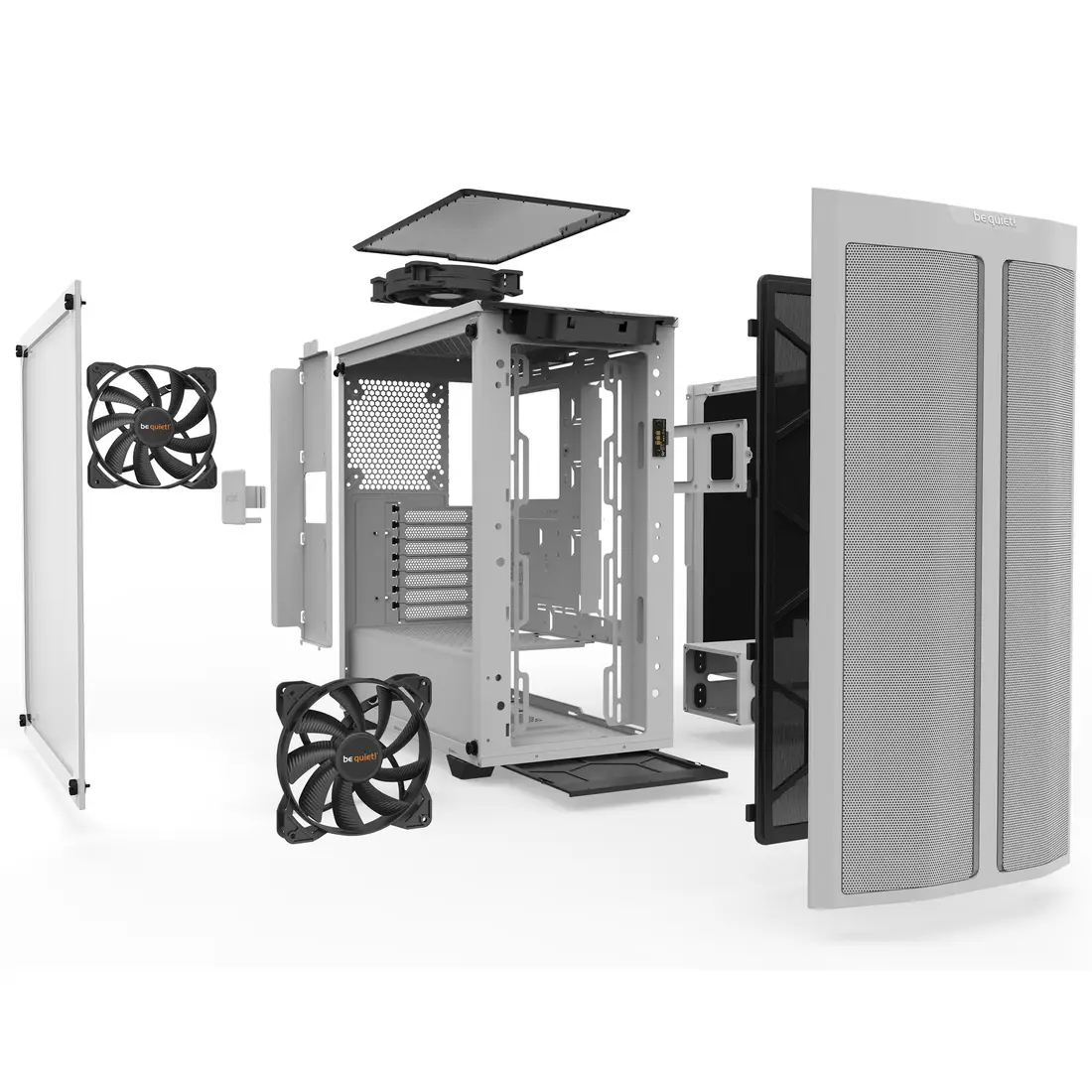 Case be quiet Pure Base 500DX White (BGW38) — Korpuslər, Bakı (6)