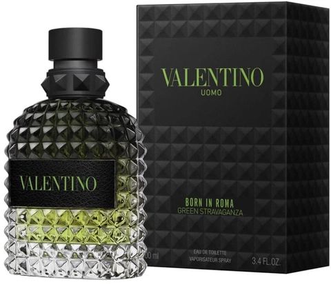 No Brand Uomo Born In Roma Green Stravaganza kişilər üçün tualet suyu 100 ml - Extrait_0861 — Bakı