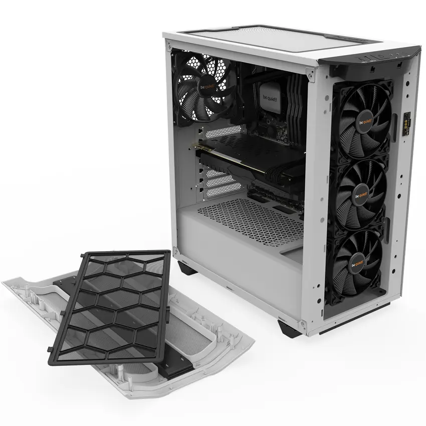 Case be quiet Pure Base 500DX White (BGW38) — Korpuslər, Bakı (5)