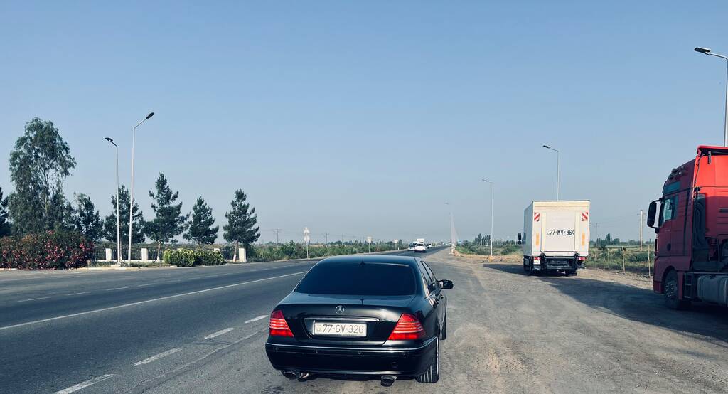 Mercedes S 320, 3.2 L, 2001 il, 360 000 km 77-GV-326 — Avtomobillər, Bakı (10)