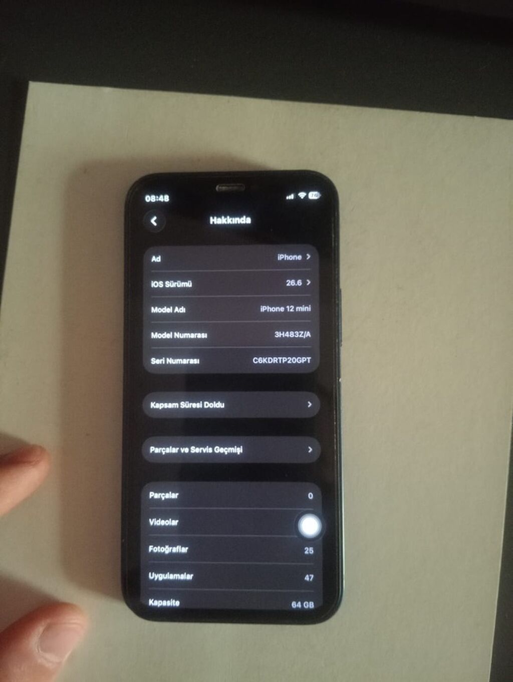 IPhone 12 mini, 64 GB, Mavi, Face ID — Apple iPhone, Bakı (5)