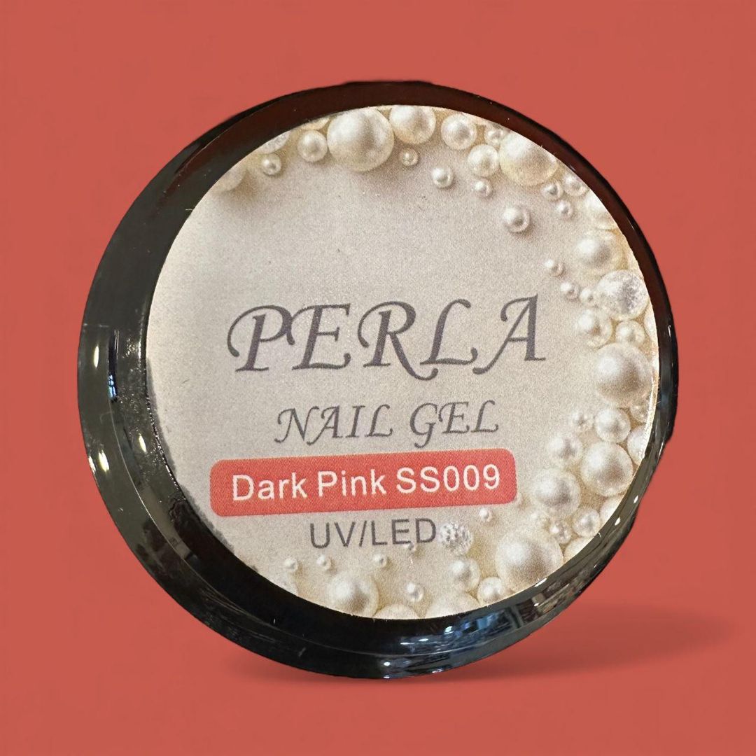 Dırnaqlar üçün gel lak Perla SS009 tünd-çəhrayı, Uv/led, 60 q — Mallar, Bakı
