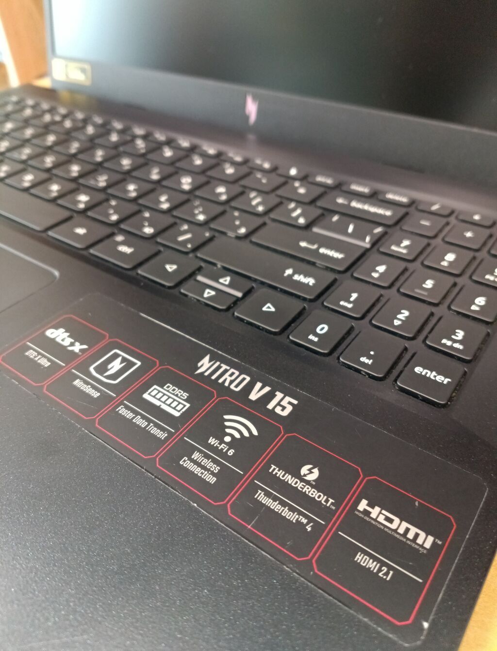 Acer Nitro V 15 oyun noutbuku 16/512 Əsas xüsusiyyətlər: - Ekran — Acer, Bakı (2)