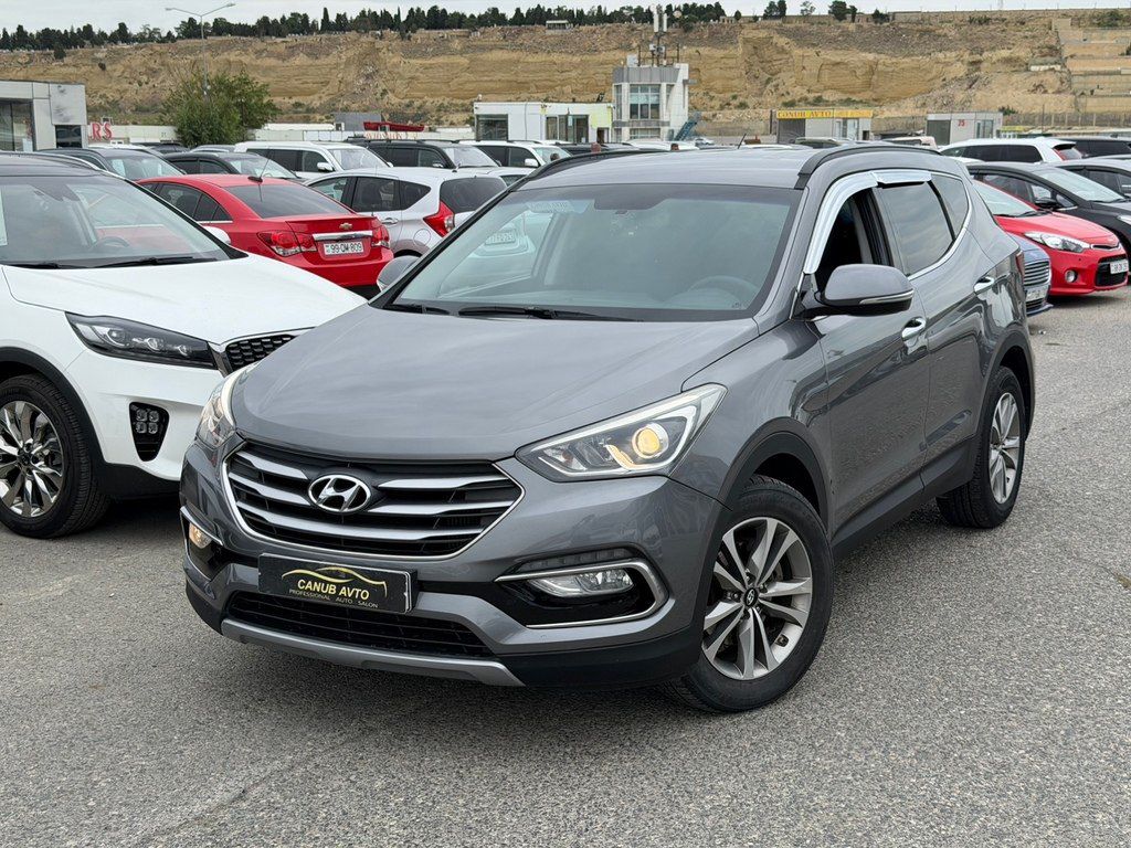 Hyundai Santa Fe, 2.0 L, 2016 il, 161 000 km 99-OM-809 — Avtomobillər, Bakı (3)