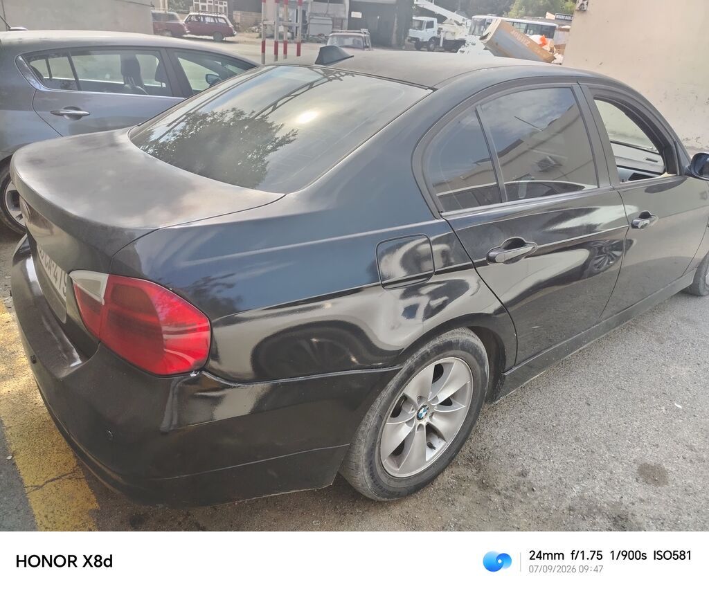 BMW 3 Series sedan (E90), qara rəng. - Mator texpasportda N/Z yazilib 99-CA-419 — Avtomobillər, Bakı (3)