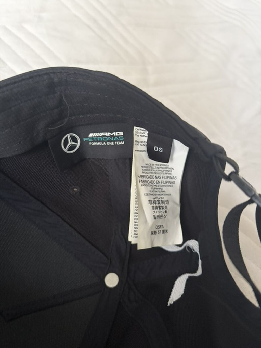 Mercedes-AMG Petronas Formula One Team beysbol papağı - Rəng: qara — Baş geyimi, Bakı (3)