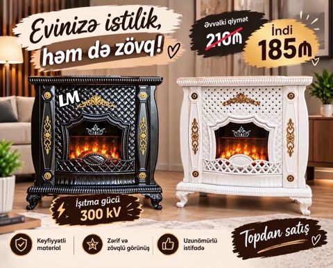 İran sobaları – Original, ən keyfiyyətli zavod istehsalı. İsitmə — Bakı