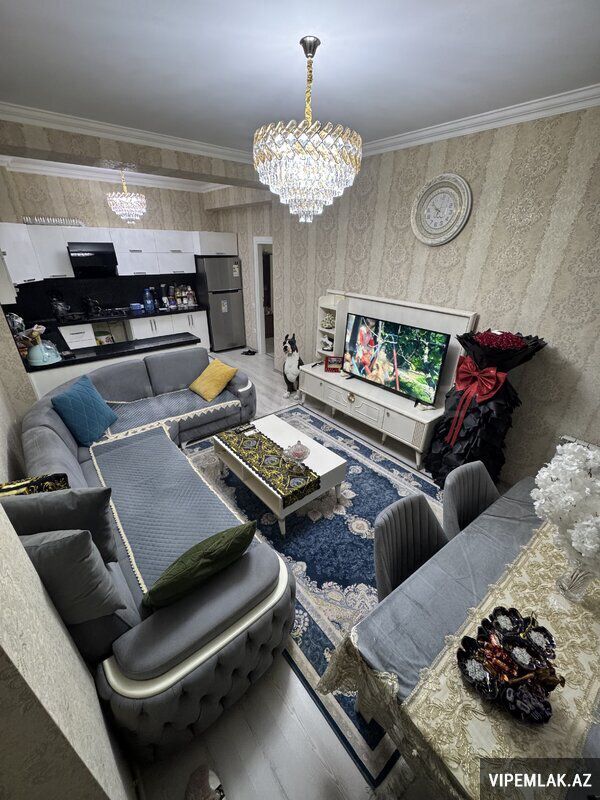 Yasamal rayonunda 3 otaqlı Yeni tikili Satılır, 70 m² — Mənzil, Bakı (2)