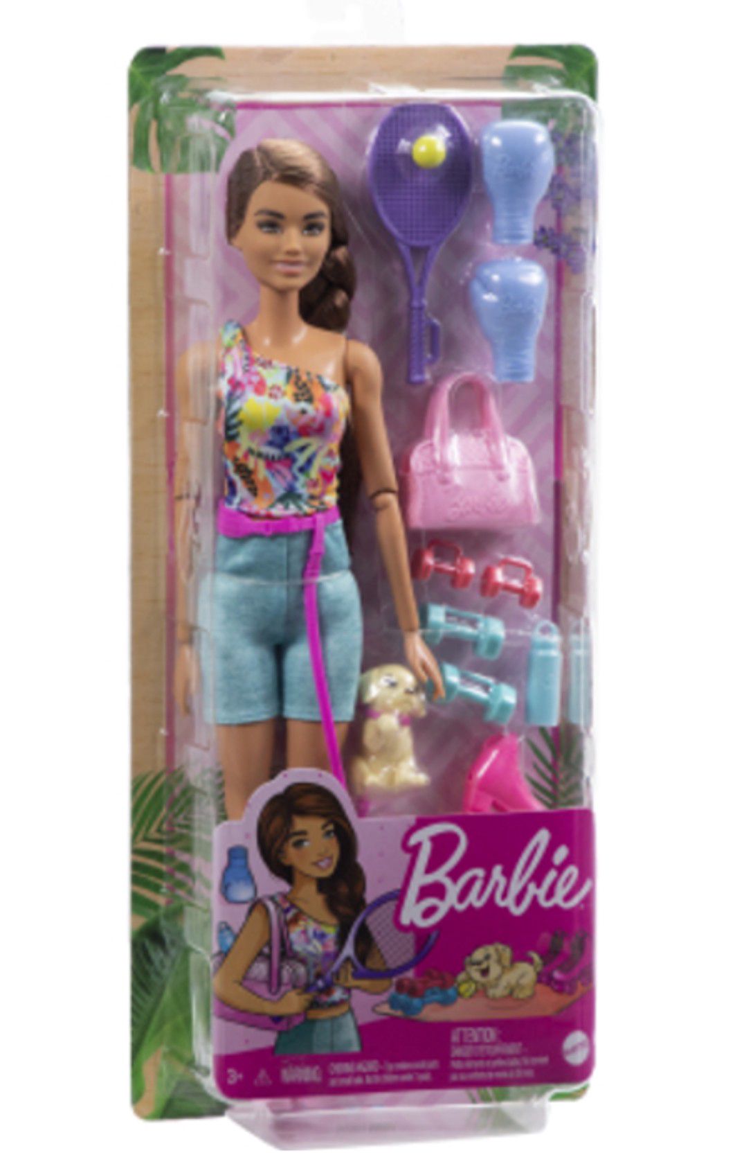 Kukla Mattel Barbie Wellness Doll - Workout — Mallar, Bakı (2)