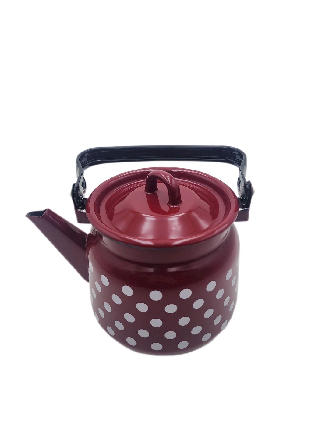 Su qaynatmaq üçün çaydan "СтальЭмаль" С2714.ЯР*75, 2300 ml, albalı, xallı — Mallar, Bakı (2)