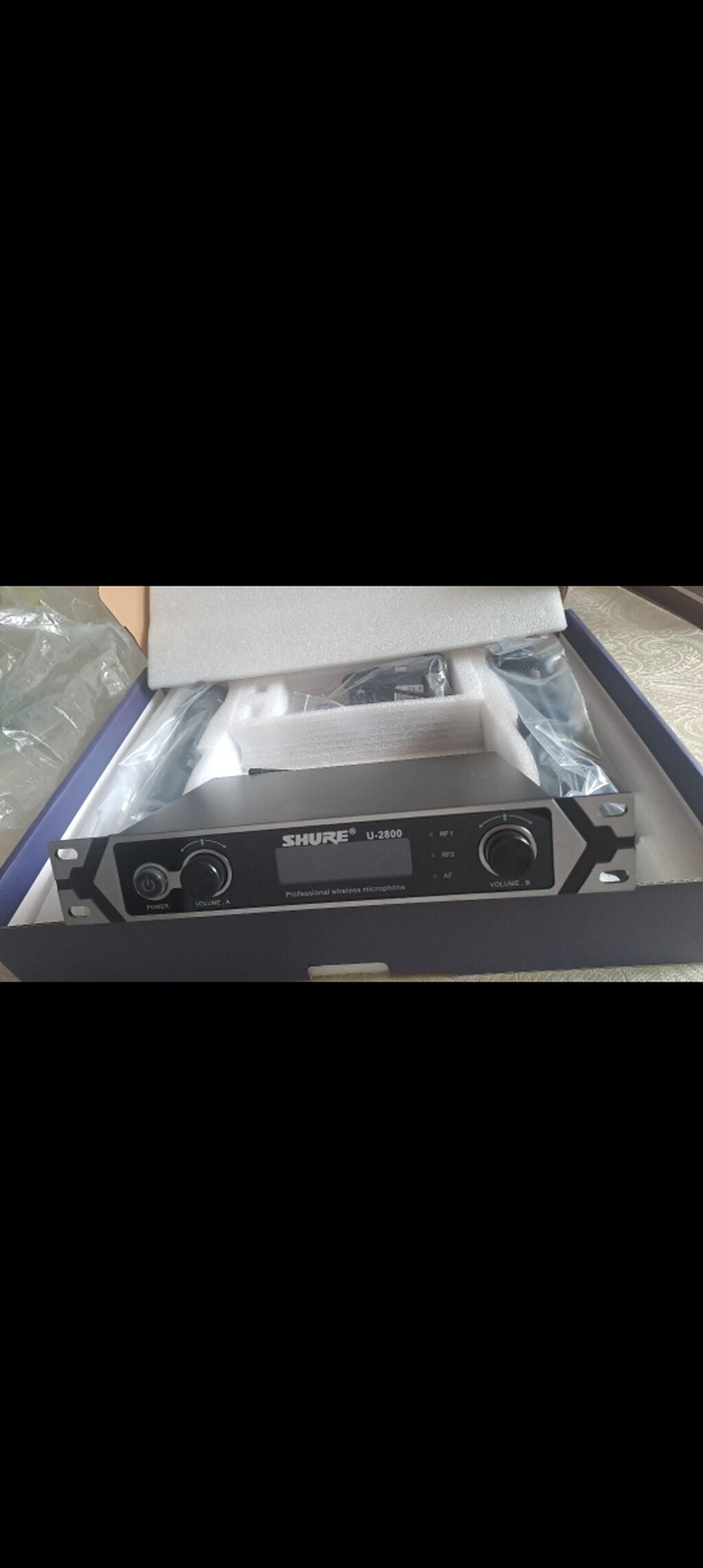 Şure U-2800 UHF Simsiz Mikrofon Sistemi qiymeti razilawma yolu — Mikrafonlar, Bakı (2)