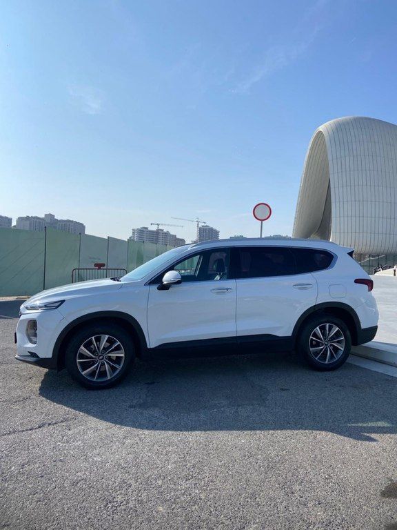 Hyundai Santa Fe, 2.0 L, 2019 il, 147 000 km 77-AT-709 — Avtomobillər, Bakı (6)