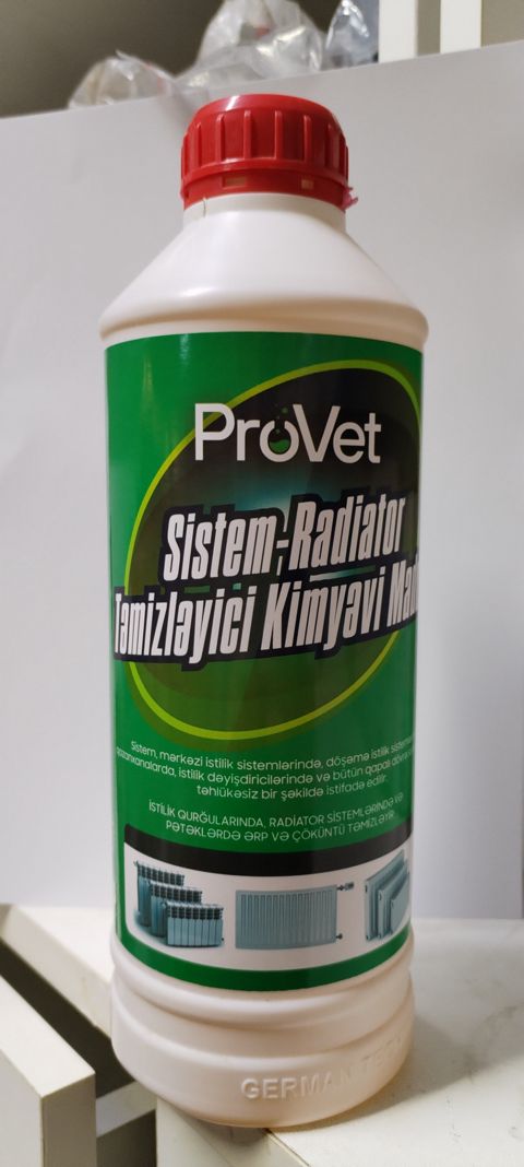Radiator üçün təmizləyici vasitə Provet PV-C250, 1 l — Bakı
