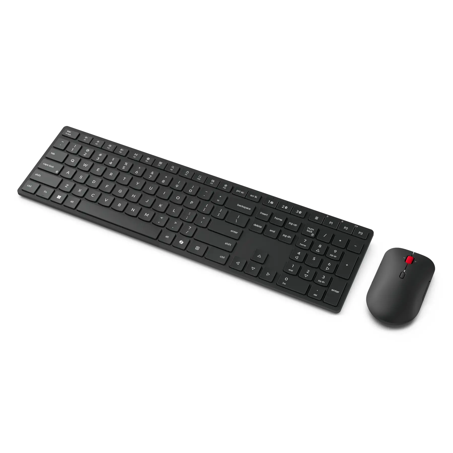 Lenovo Wireless Multi-Mode Pro Combo Keyboard and Mouse 6000-Russian/Cyrillic (4X31S04838) — Veb kameralar, Bakı (4)